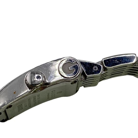 GUCCI 8600L G Metro Quartz Side Diamond Watch Silver Women's Z0006237 - Picture 7 of 7